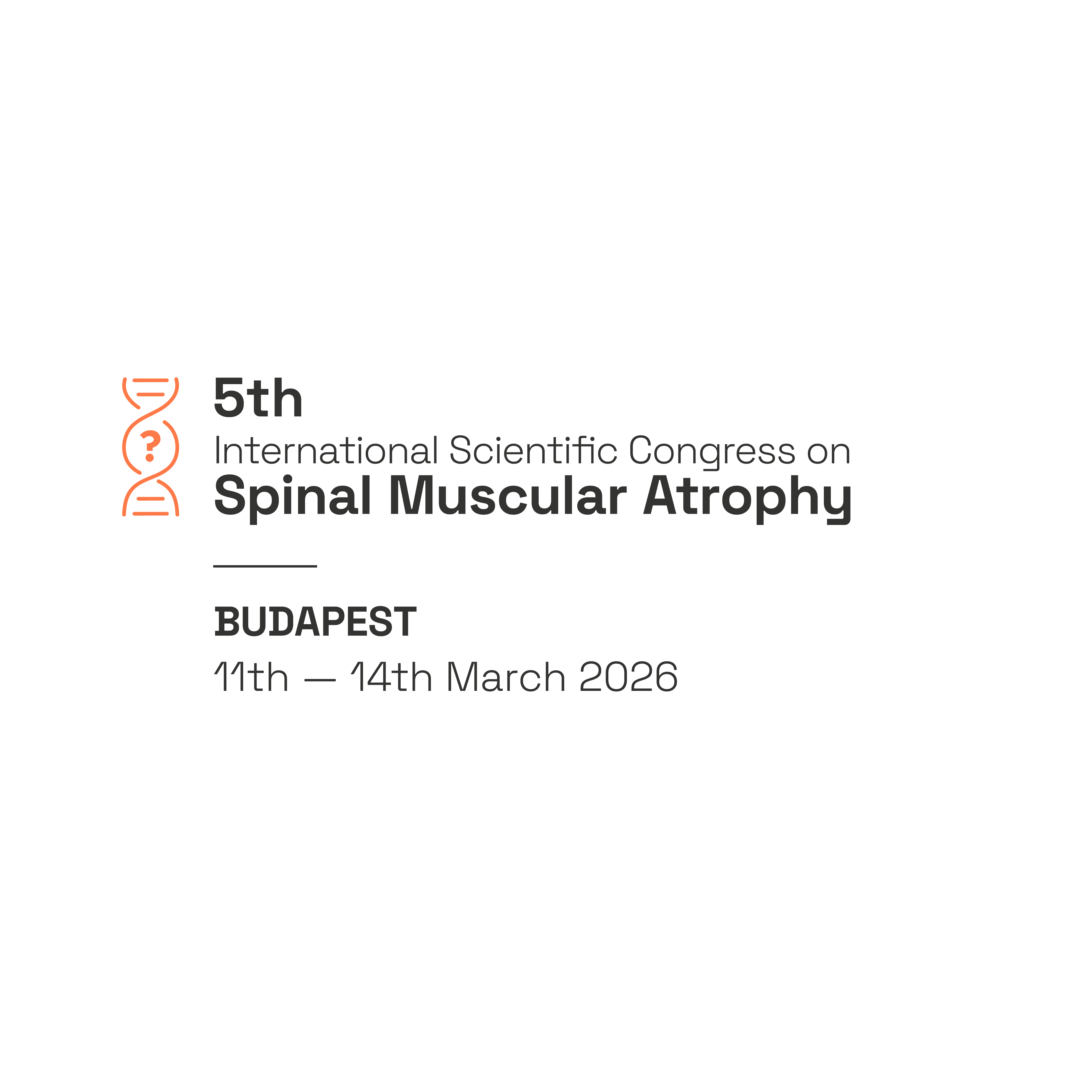 Banner of the 5th SMA Congress - Scientific International Congress on Spinal Muscular Atrophy